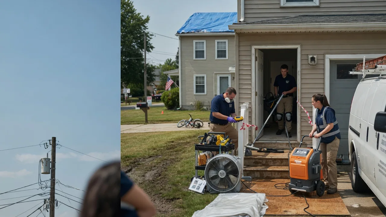 Water Damage Repair in Yale, IL near me